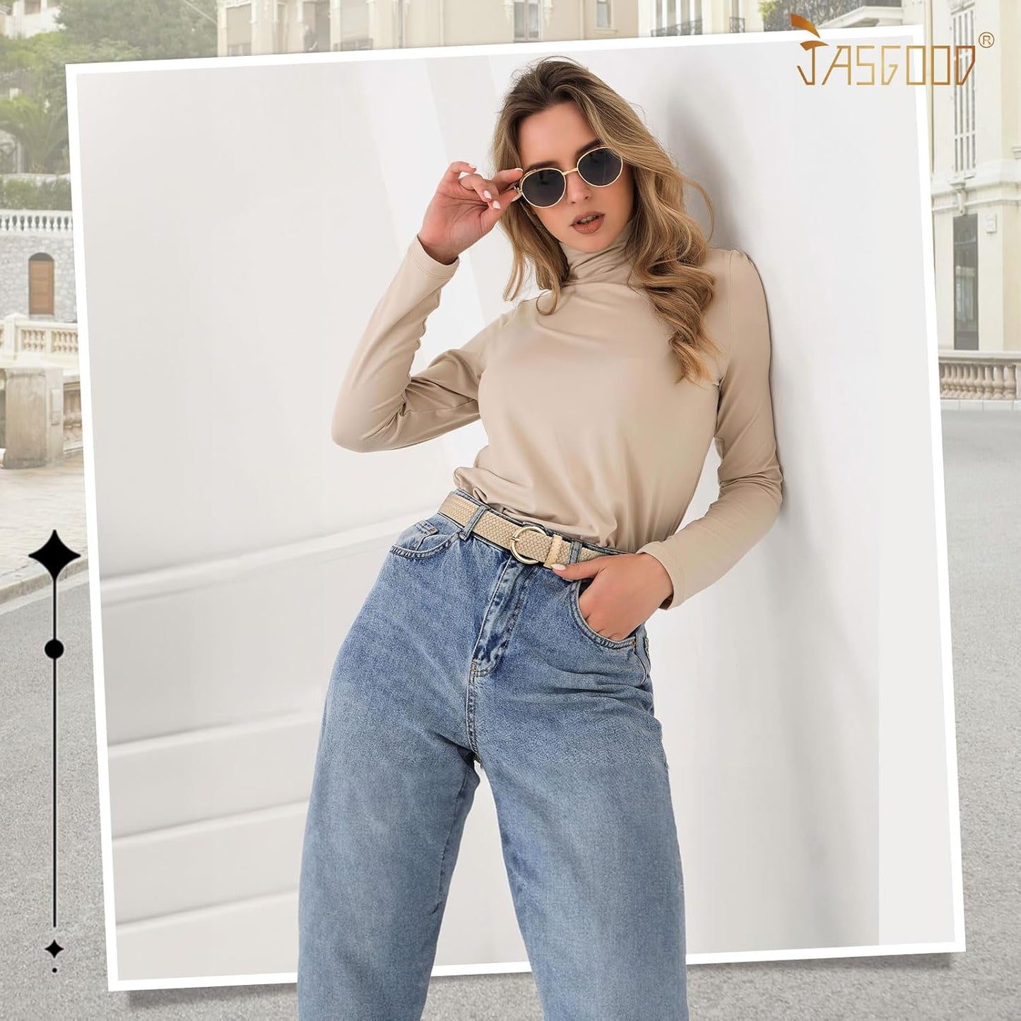 Women Braided Woven Elastic Stretch Belt Canvas Casual Belt for Jeans Pants