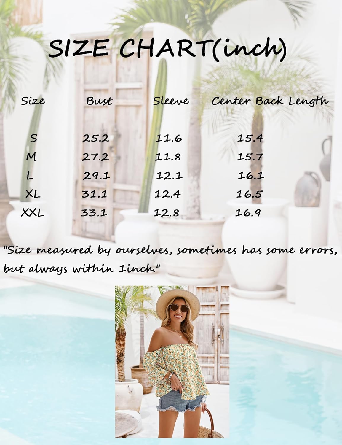 Women Summer off Shoulder Chiffon Blouse Ruffles Short Sleeves Tops Casual T Shirt