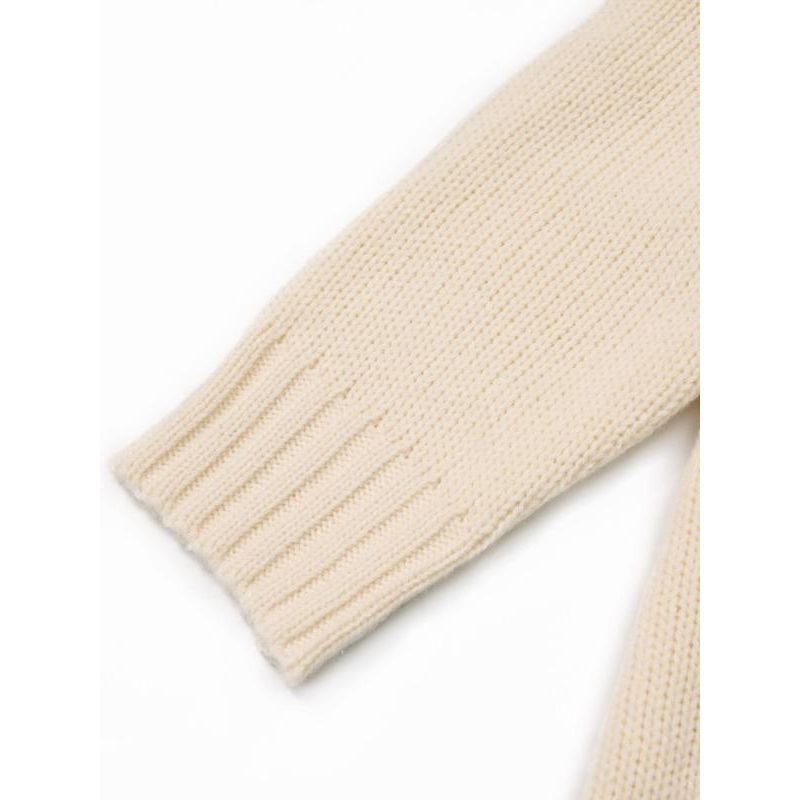 Women'S Plain Sweater, Casual Long Sleeve Jumper for Spring & Fall, Fashion Women'S Knitwear for Daily Wear