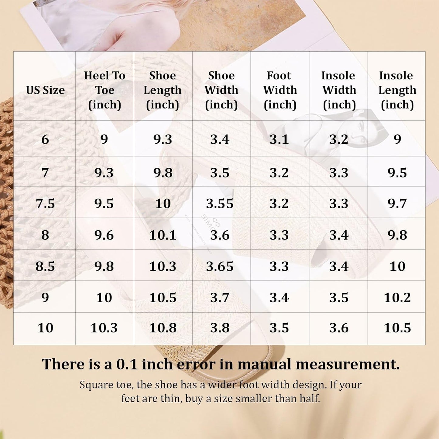 Platform Slip on Espadrille Sandals for Women Wedges Slides Bohemia Sandals Flatform Open Toe Beach Sandals