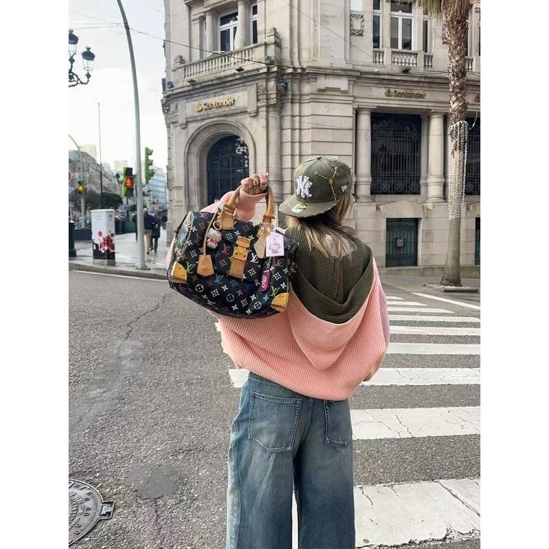 Women'S Plain Hooded Zipper Knit Sweater, Casual Long Sleeve Pullover for Fall & Winter, Comfortable Ladies Fashion Top