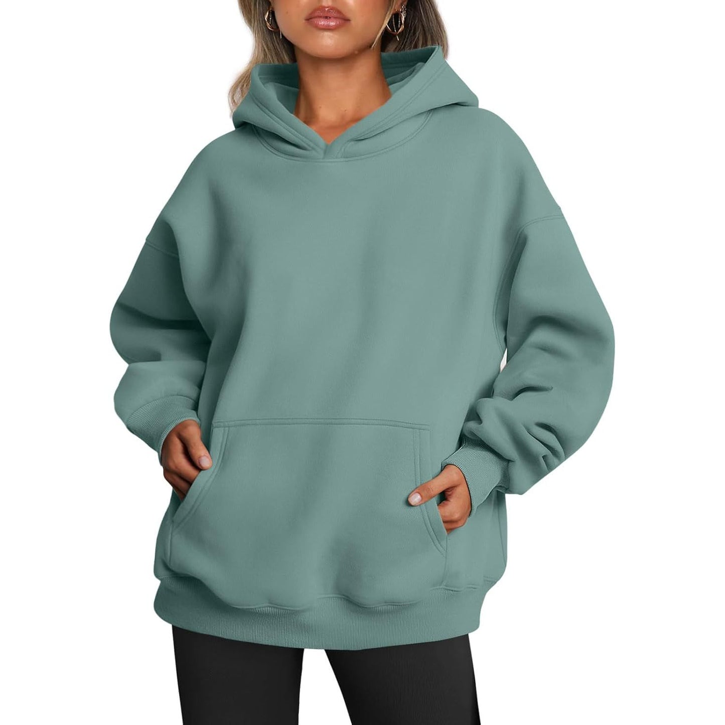 Womens Oversized Hoodies Fleece Sweatshirts Fall Fashion 2025 Pullover Sweaters Winter Clothes