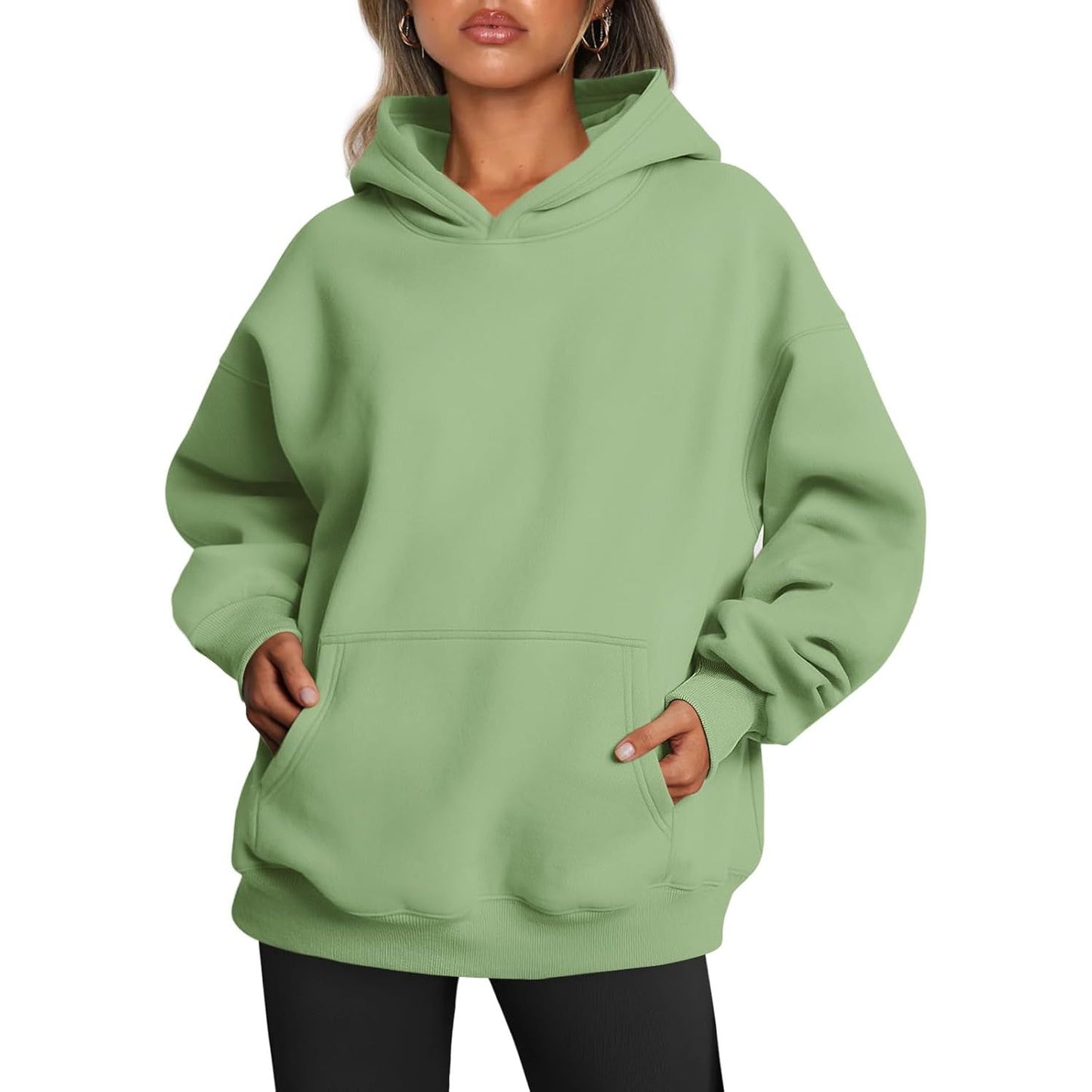 Womens Oversized Hoodies Fleece Sweatshirts Fall Fashion 2025 Pullover Sweaters Winter Clothes