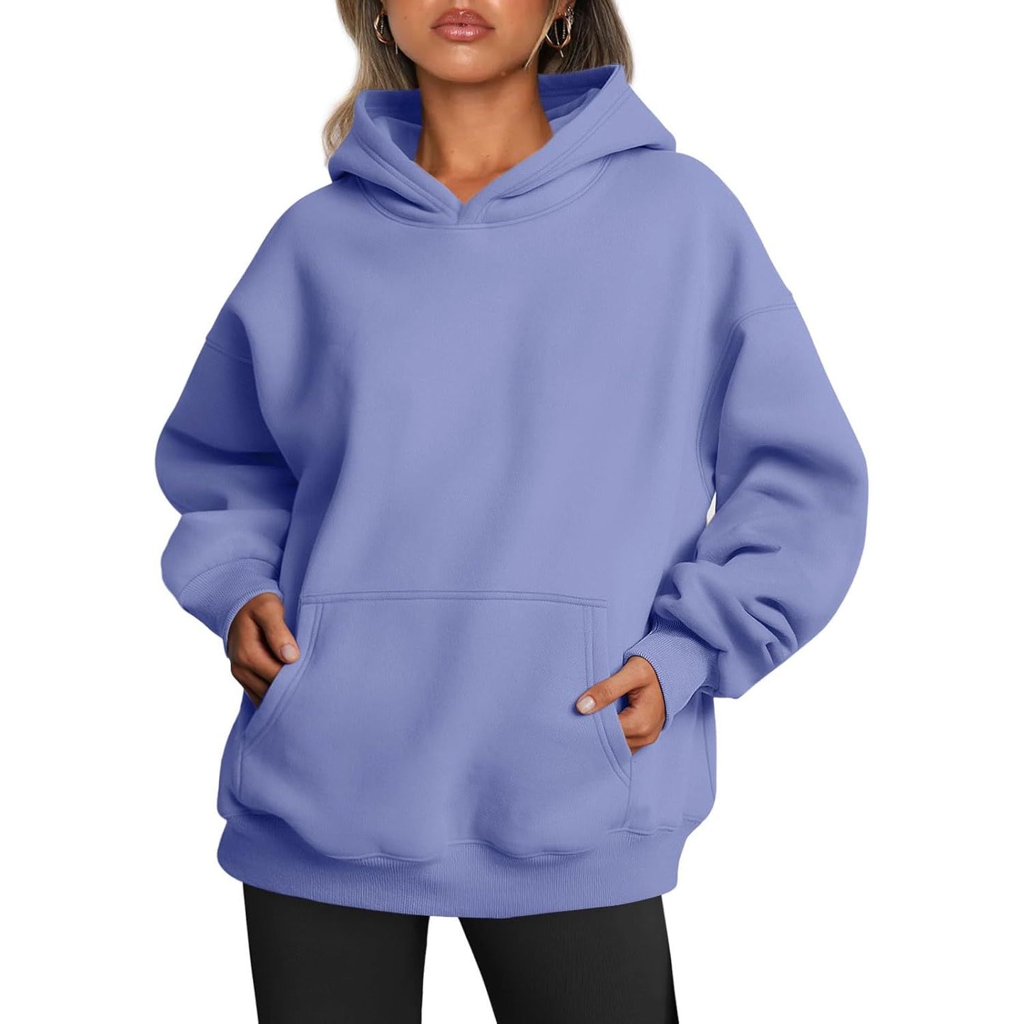 Womens Oversized Hoodies Fleece Sweatshirts Fall Fashion 2025 Pullover Sweaters Winter Clothes