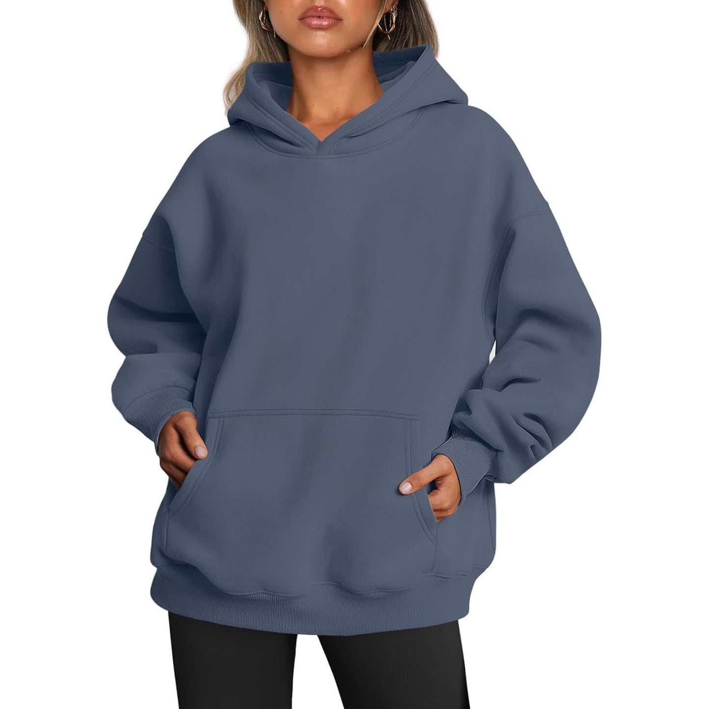 Womens Oversized Hoodies Fleece Sweatshirts Fall Fashion 2025 Pullover Sweaters Winter Clothes