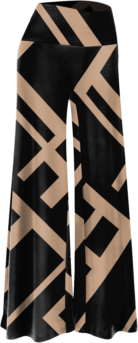 Women'S Stretchy Wide Leg Palazzo Lounge Pants Casual Comfy High Waist Palazzo Pants