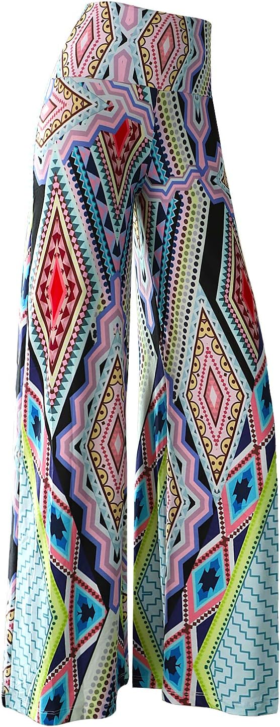 Women'S Stretchy Wide Leg Palazzo Lounge Pants Casual Comfy High Waist Palazzo Pants