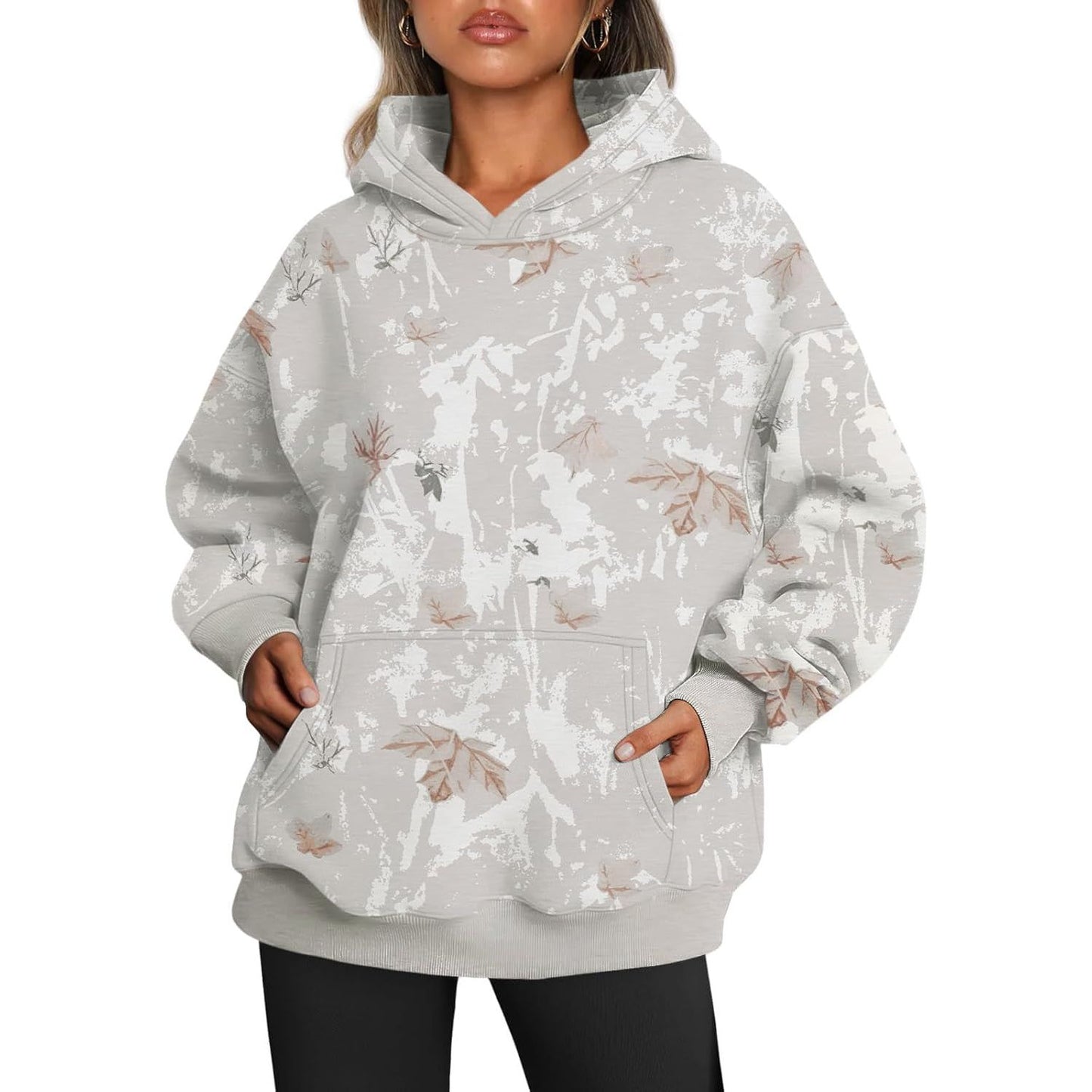 Womens Oversized Hoodies Fleece Sweatshirts Fall Fashion 2025 Pullover Sweaters Winter Clothes