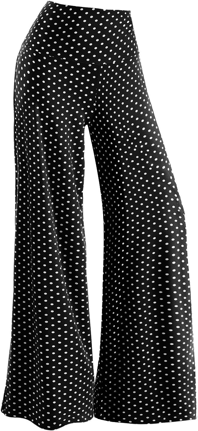 Women'S Stretchy Wide Leg Palazzo Lounge Pants Casual Comfy High Waist Palazzo Pants