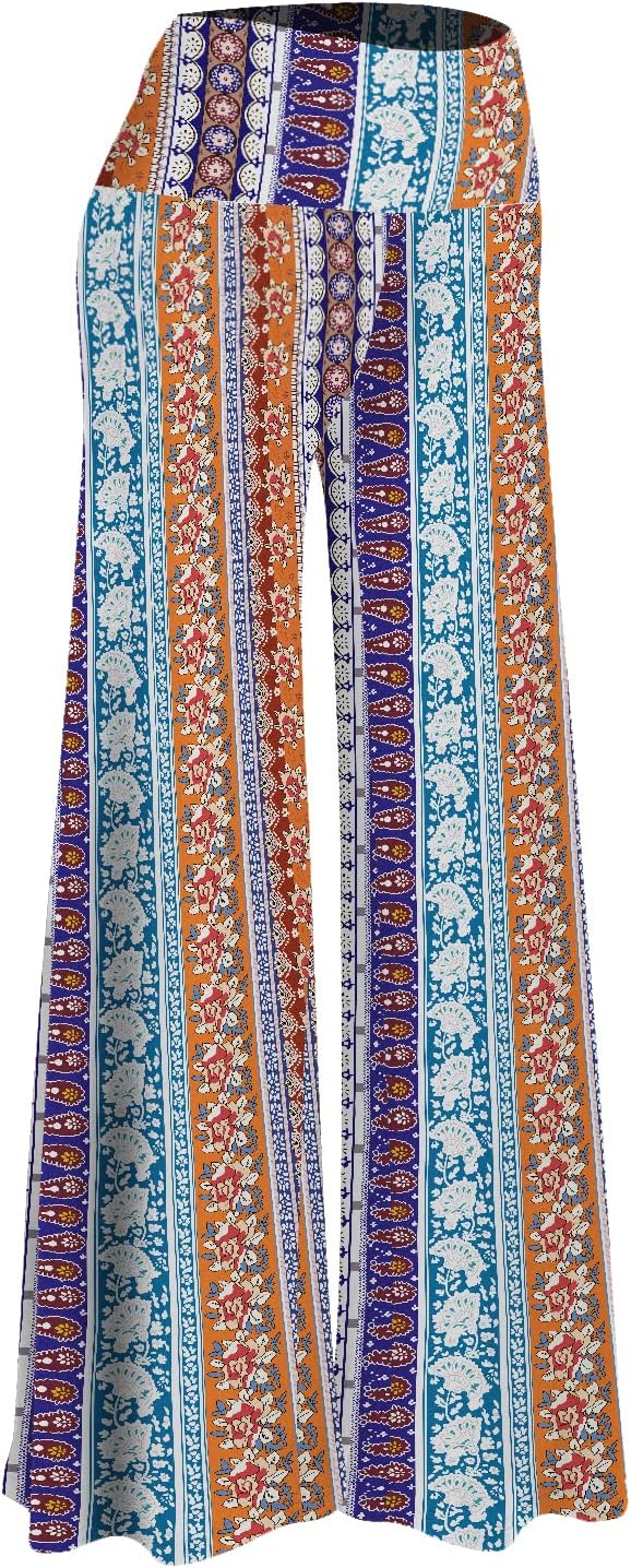 Women'S Stretchy Wide Leg Palazzo Lounge Pants Casual Comfy High Waist Palazzo Pants